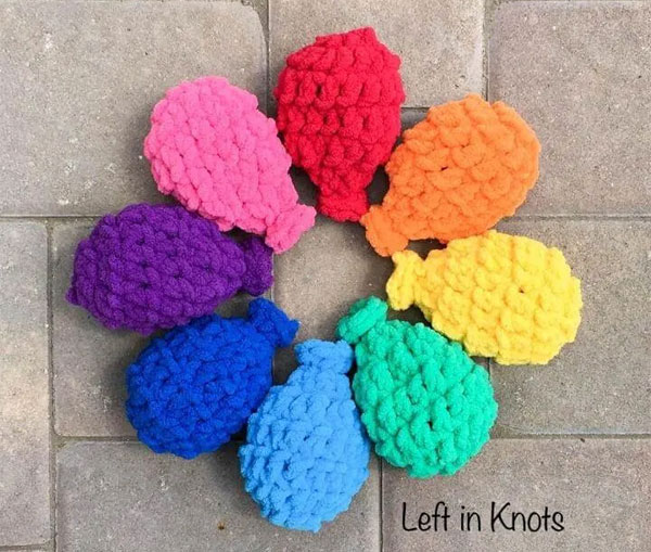 Crochet water balloons