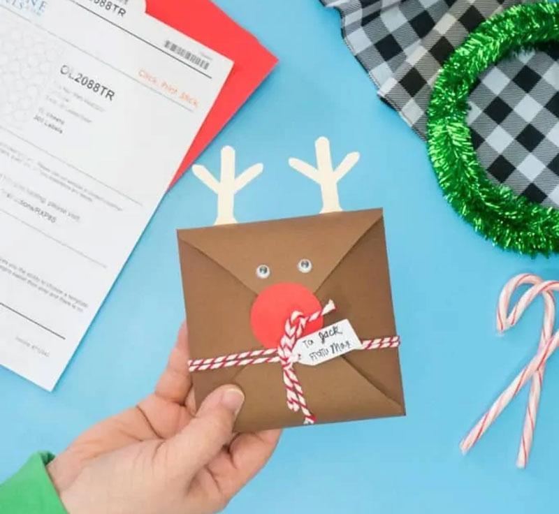 Rudolph Gift Envelope