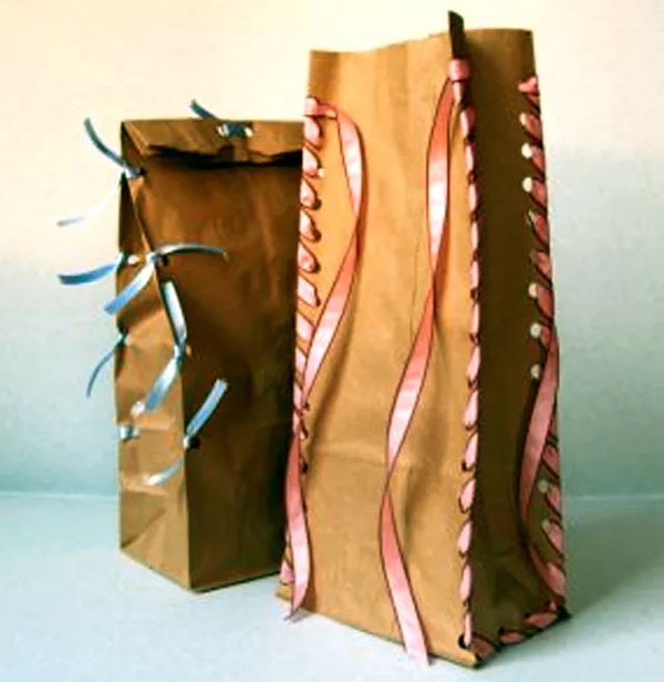 Brown Paper Packages Tied up With Strings
