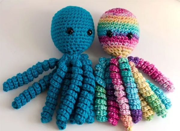 Free Crochet Octopus Pattern for Preemies