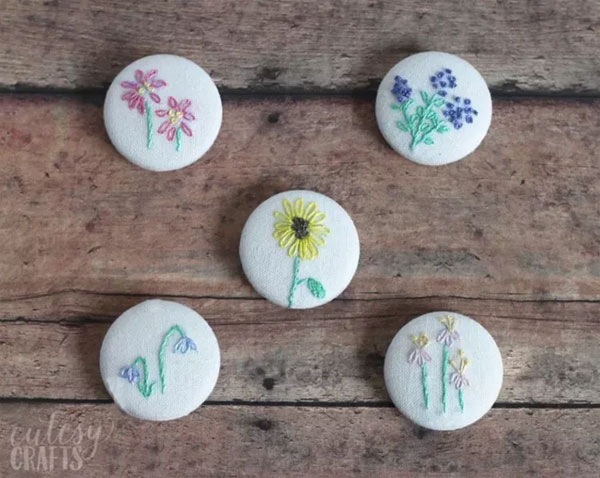 Get Attracted to Sunflowers With Embroidery Magnets