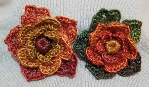 Gumdrop Flower Free Crochet Pattern