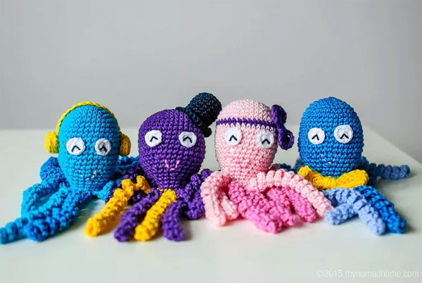 Crochet Octopus Toy Patterns