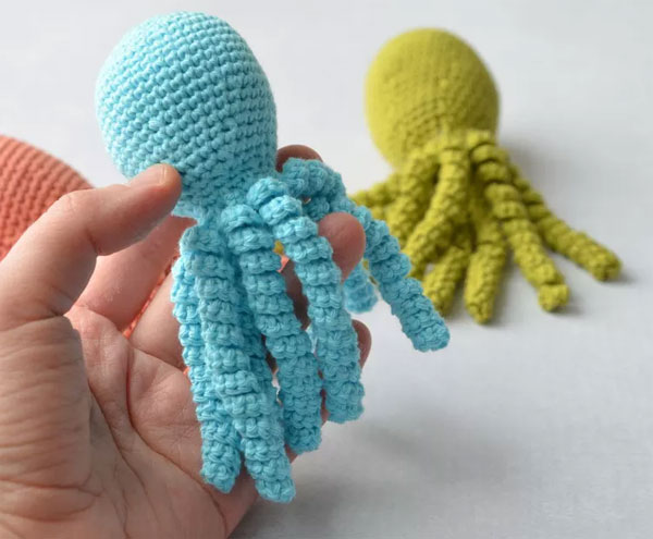 Crochet Octopus-Free Pattern - No Eyes Required
