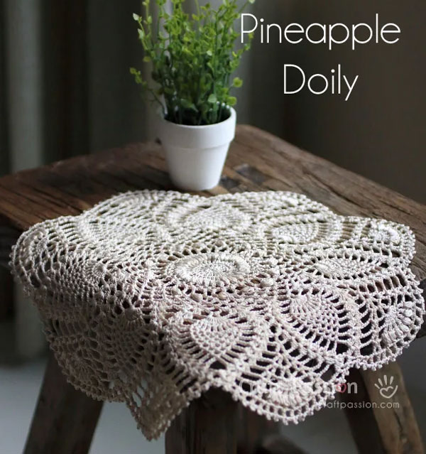 Pineapple Doily Pattern
