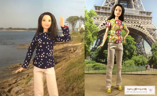 Separates Patterns for Fashion Dolls