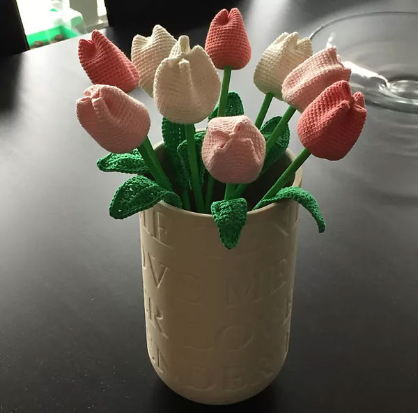 Crochet Tulips