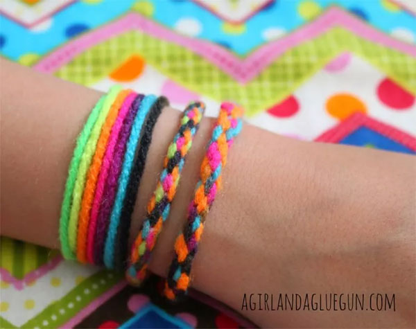 Yarn Friendship Bracelets