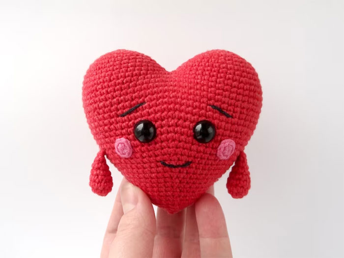 Cute Heart Crochet Pattern