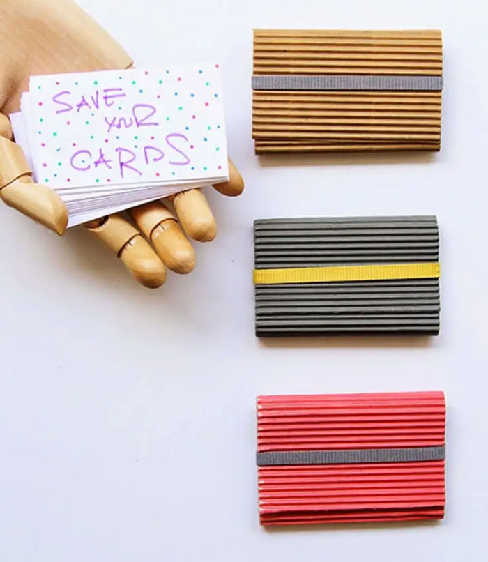 Make Your Own Paper Card Holders