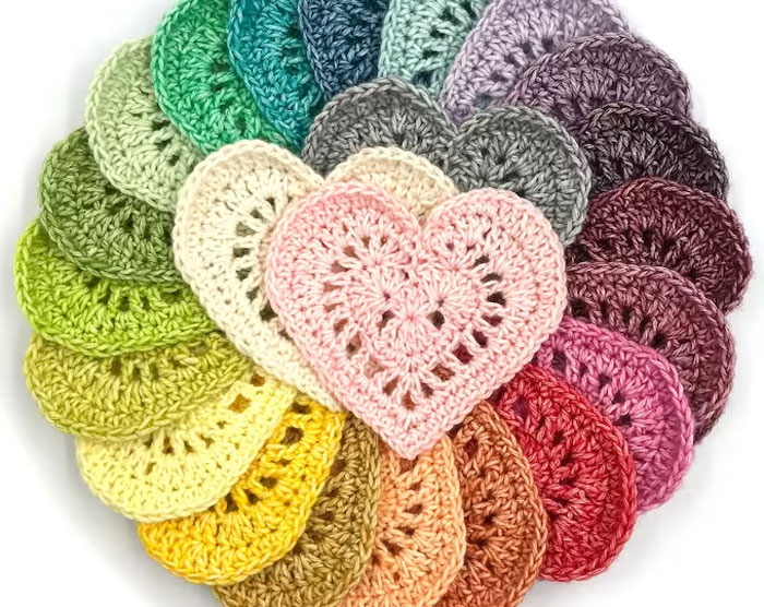 Sweet Little Heart Crochet Pattern