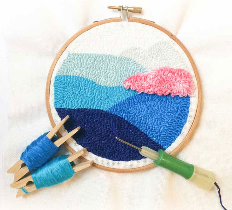 Punch Needle Embroidery